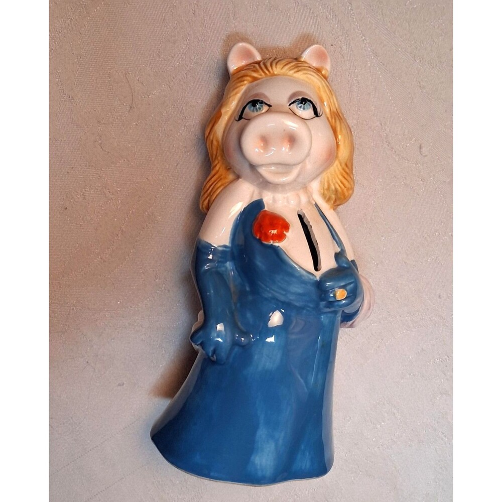 Vintage Miss Piggy Bank Sigma Ceramic